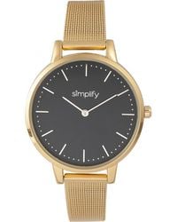 Simplify - The 5800 Mesh Bracelet Watch - Lyst