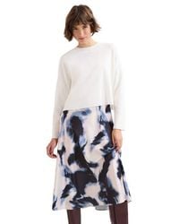 Phase Eight - Issy Tye Dye 2-In-1 Midi Dress - Lyst