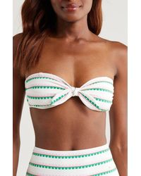 lemlem - Ava Bandeau Bikini Top - Lyst