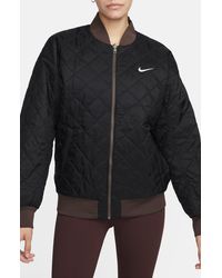 Nike - Sportswear Reversible Varsity Quilted Bomber Jacket - Lyst