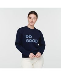 COTOPAXI - Do Good Crew Sweatshirt - Lyst