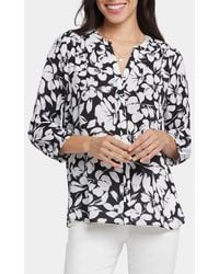 NYDJ - Pintuck Top - Lyst