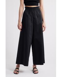 Solid & Striped - Twyla Wide Leg Cotton Pants - Lyst