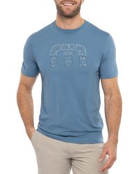 Travis Mathew - Splatter Logo Graphic T-shirt - Lyst