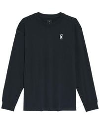 On Shoes - Club T Oversize Lg Sleeve Organic Cott T-Shirt - Lyst