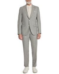 Jack Victor - Esprit Contemporary Fit Pinstripe Wool Suit - Lyst