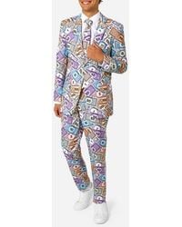 Opposuits - X Monopoly Slim Fit Two-Piece Suit & Tie Set - Lyst