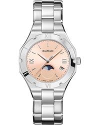 Balmain - Be Moonphase Bracelet Watch, 33Mm - Lyst