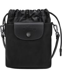 Longchamp - Extra Small Le Pliage Xtra Leather Bucket Bag - Lyst