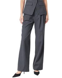 Endless Rose - Pinstripe High Waist Trousers - Lyst