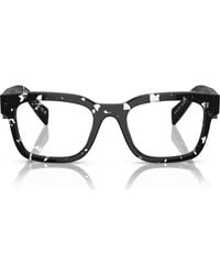Prada - 51Mm Pillow Optical Glasses - Lyst