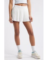 BP. - Pleated Miniskort - Lyst