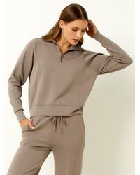 Single Stitch - Ultra Soft 1/4 Zip Pullover - Lyst