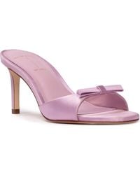 Black Suede Studio - Albie Slide Sandal - Lyst
