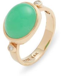 Anzie - Classique Oval Ring - Lyst