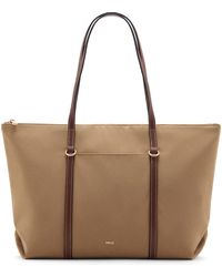 Mango - Canvas Shopper - Lyst