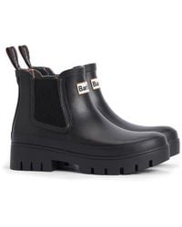 Barbour - Halton Waterproof Chelsea Rain Boot - Lyst