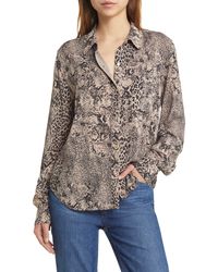 Rails - Josephine Print Button-up Shirt - Lyst