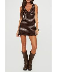 Princess Polly - Nellie Polka Dot Minidress - Lyst