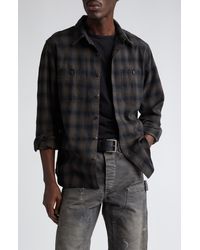 Ralph Lauren - Plaid Cotton Button-up Shirt - Lyst