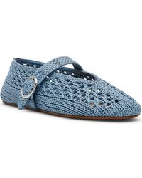 Steve Madden - Alara Woven Mary Jane Flat - Lyst