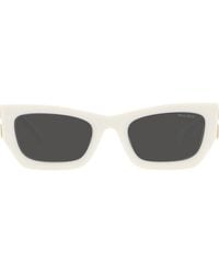 Miu Miu - 53Mm Rectangular Sunglasses - Lyst