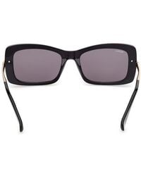 Max Mara - 54Mm Rectangular Sunglasses - Lyst