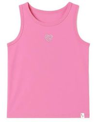 PREPPY GOOSE - Heart Tank Top - Lyst
