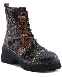 Spring Step - Severity Combat Boot - Lyst