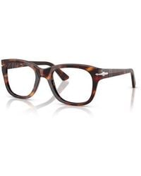 Persol - 51Mm Square Optical Glasses - Lyst