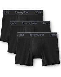 Tommy John - 3-Pack Second Skin 6-Inch Stretch Modal Boxer Briefs - Lyst