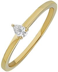 Bony Levy - Liora Diamond Stacking Ring - Lyst