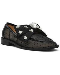 Betsey Johnson - Seth Pointed Toe Mesh Flat - Lyst