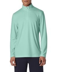 Bugatchi - Quarter Zip Performance Pullover - Lyst