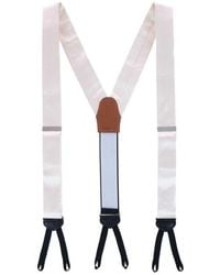 Trafalgar - Sutton Solid Silk Suspenders - Lyst