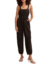 Lucky Brand - Military Cotton jogger Jumpsuit - Lyst
