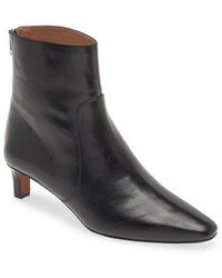 Madewell - The Dimes Kitten Heel Boot - Lyst