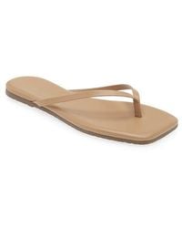 TKEES - Lily Square Toe Flip Flop - Lyst