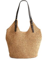 Madewell - The Straw Slouch Tote - Lyst