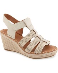 Gentle Souls - Caplin Slingback Espadrille Platform Wedge Sandal - Lyst