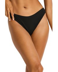 Sea Level - Essentials Edit Mid Bikini Bottoms - Lyst