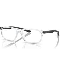 ARMANI EXCHANGE - 56Mm Rectangle Optical Glasses - Lyst