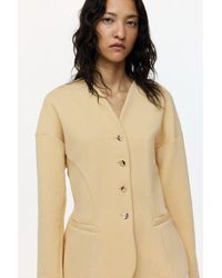H&M - Jersey Jacket - Lyst