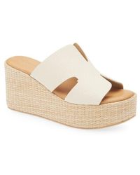 Chocolat Blu - Jamie Platform Wedge Sandal - Lyst
