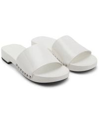 Mango - Studded Slide Sandal - Lyst