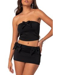 Edikted - Gabriella Bow Tube Top - Lyst