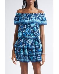 Ramy Brook - Maia Off The Shoulder Ruffle Top - Lyst