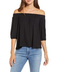 Loveappella - Off The Shoulder Top - Lyst