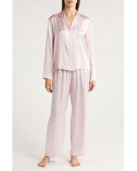 Nordstrom - Washable Silk Pajamas - Lyst
