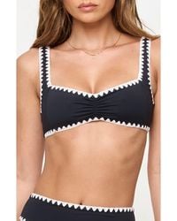 LSPACE - Effie Shirred Swim Top - Lyst